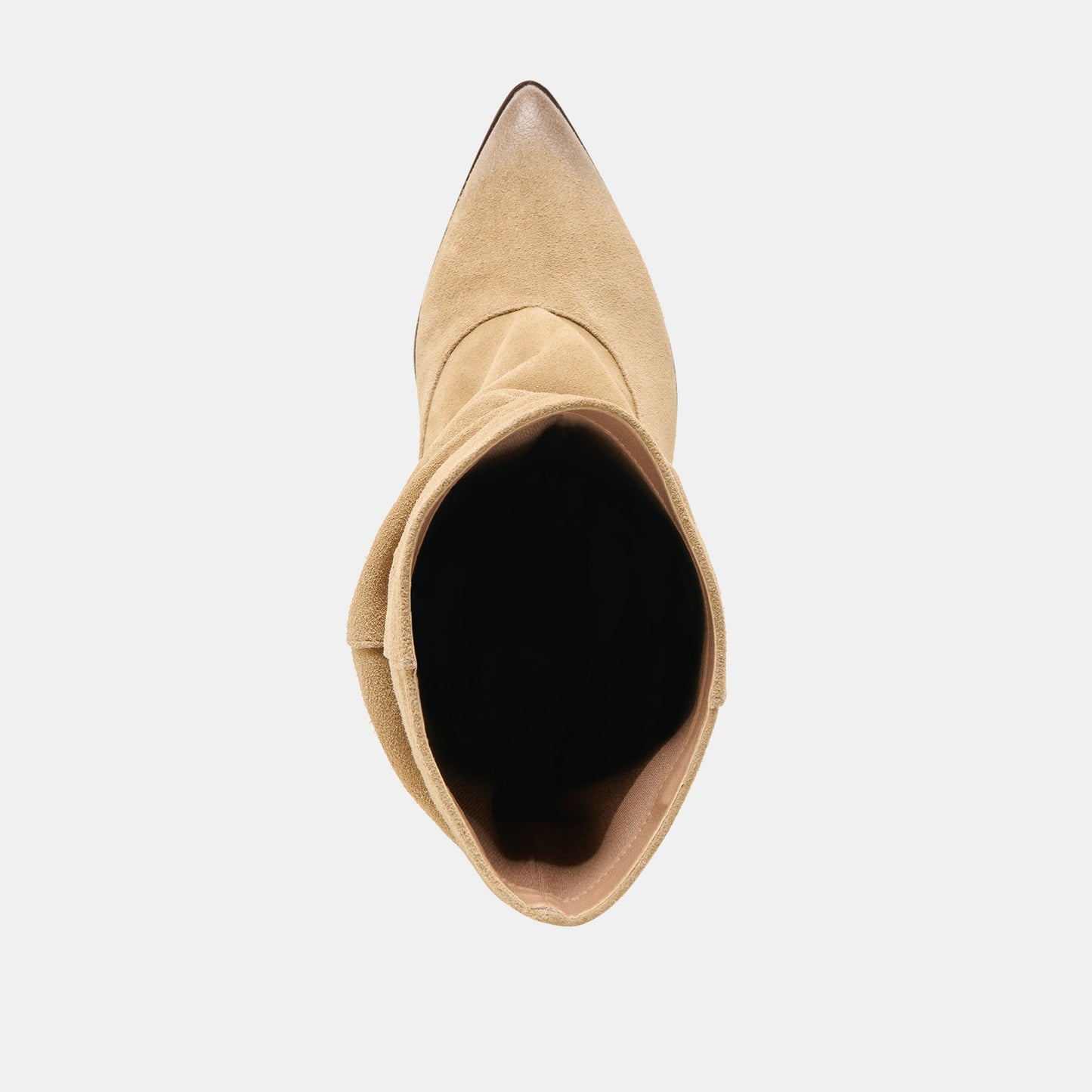 Talina Dk Taupe Suede Wide Calf Boots