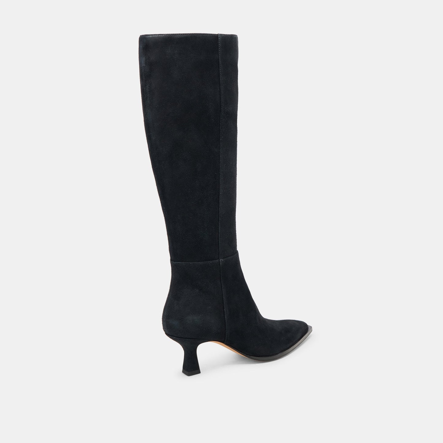 AUGGIE WIDE CALF BOOTS ONYX SUEDE
 – Dolce Vita