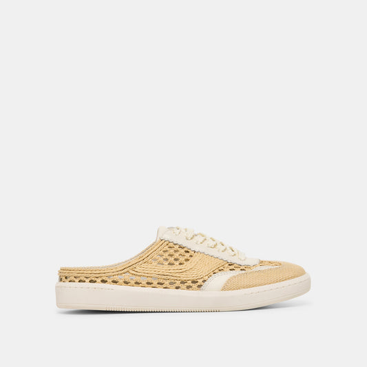 NOTICE SLIDE WOVEN SNEAKERS LT NATURAL WOVEN RAFFIA
 – Dolce Vita