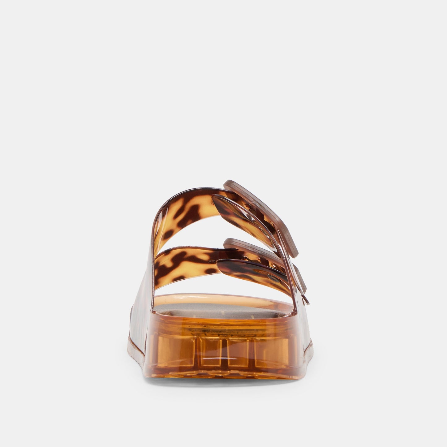 Julio Tortoise Vinyl Sandals