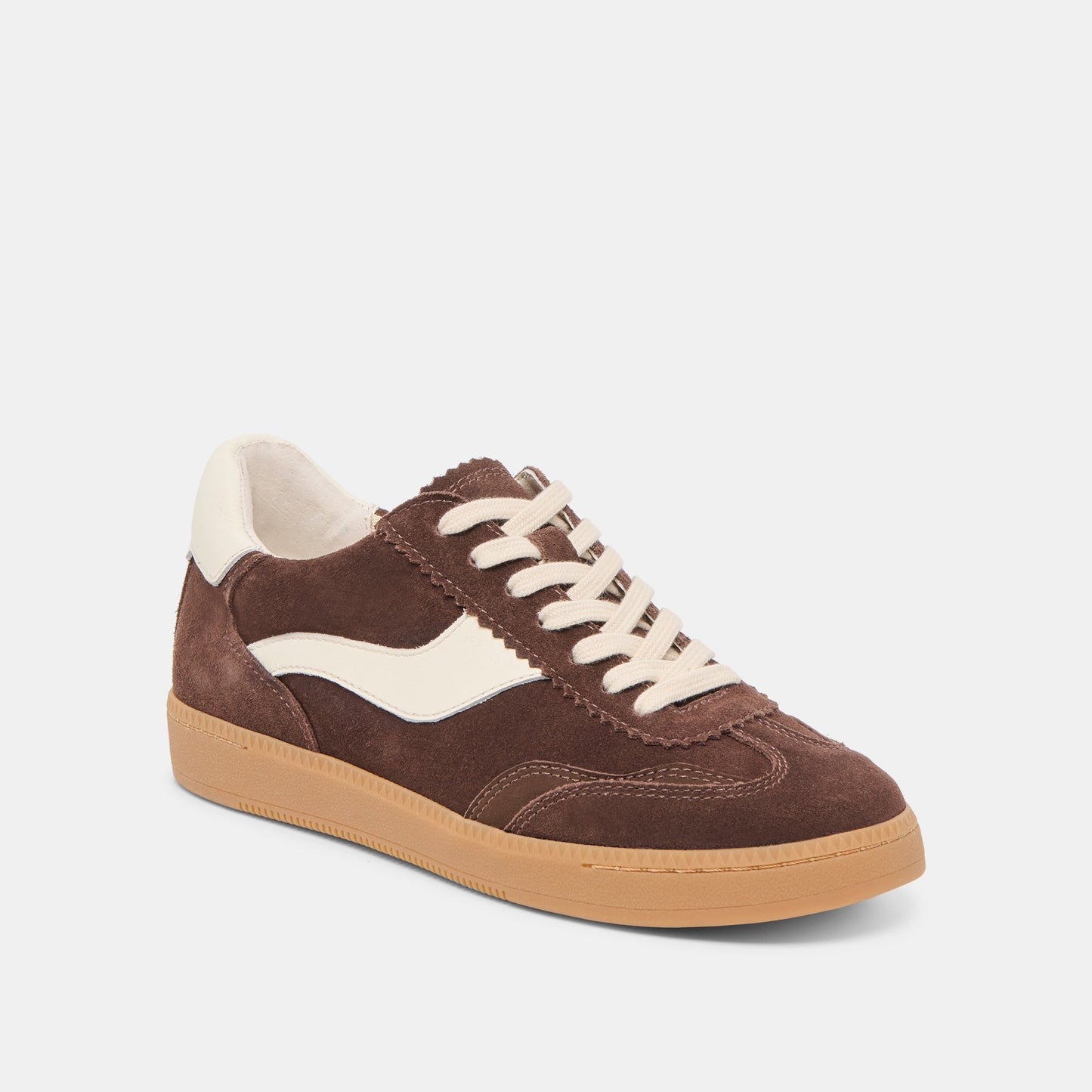 NOTICE SNEAKERS DK BROWN SUEDE
 – Dolce Vita
