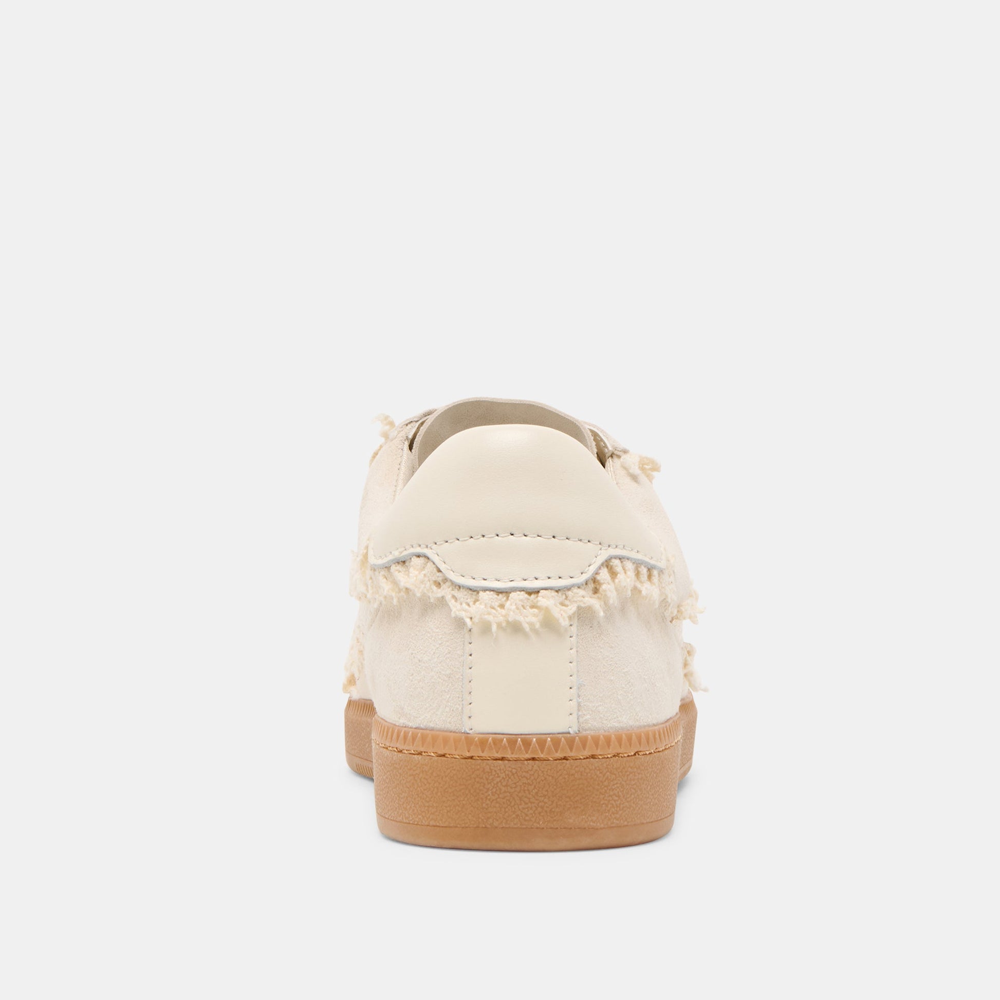Notice Lace Ivory Suede Sneakers