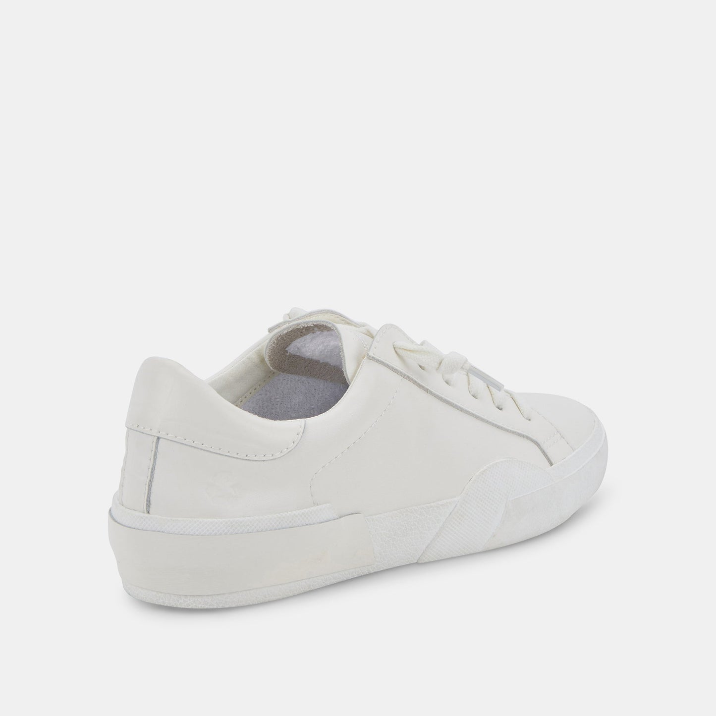 Zina 306 Sneakers White Recycled Leather | White Leather Sneakers
 – Dolce Vita