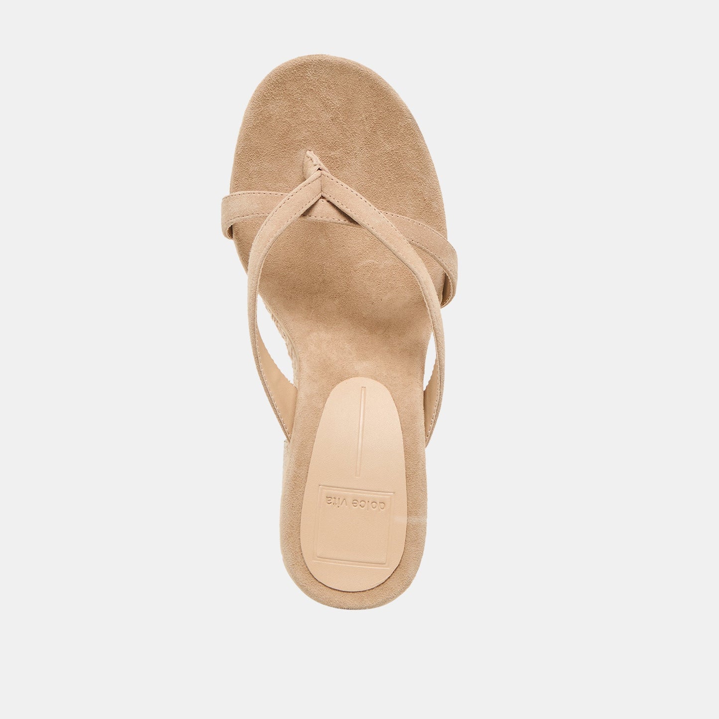 Helan Espadrille Camel Suede Wedges