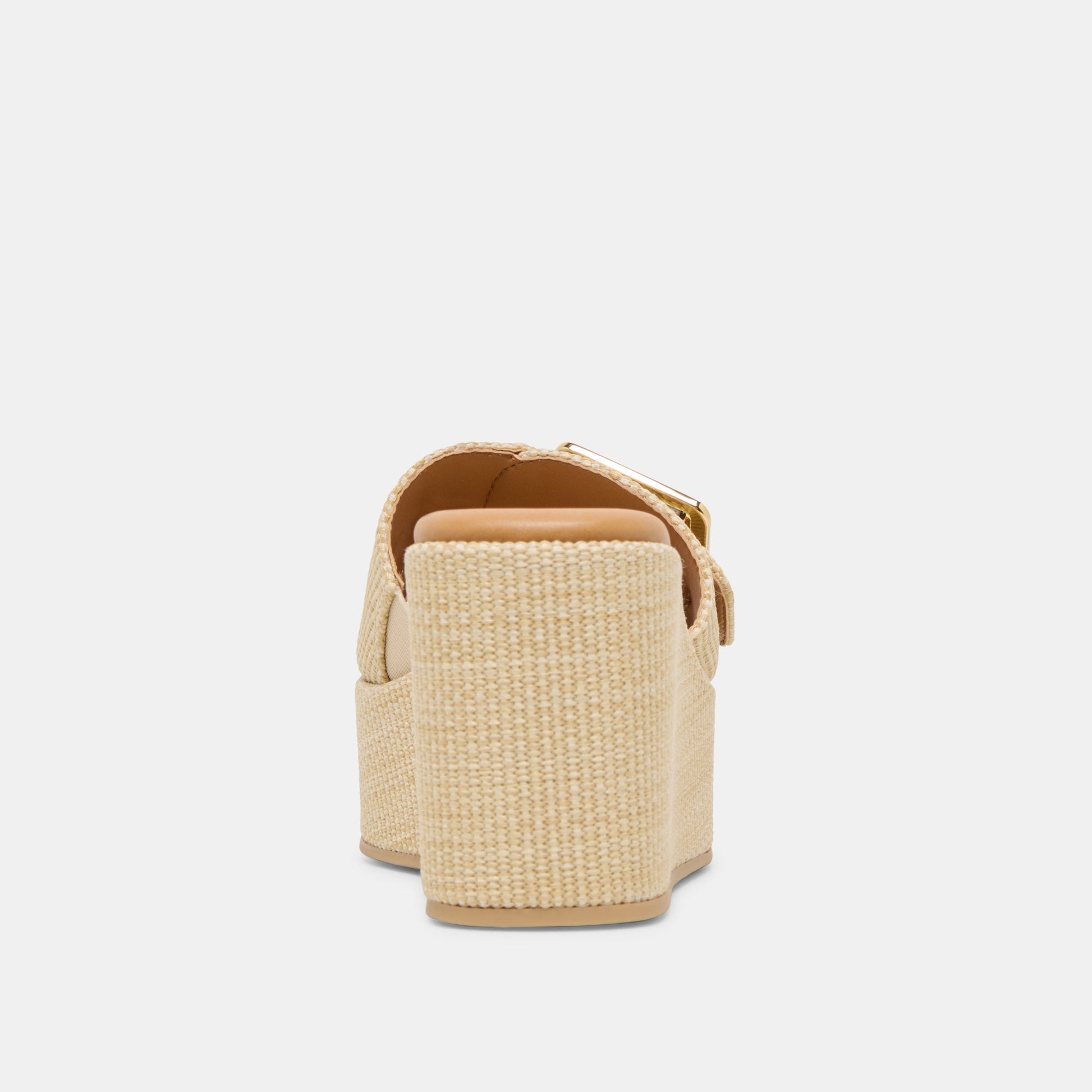 Jilian Lt Natural Raffia Wedges