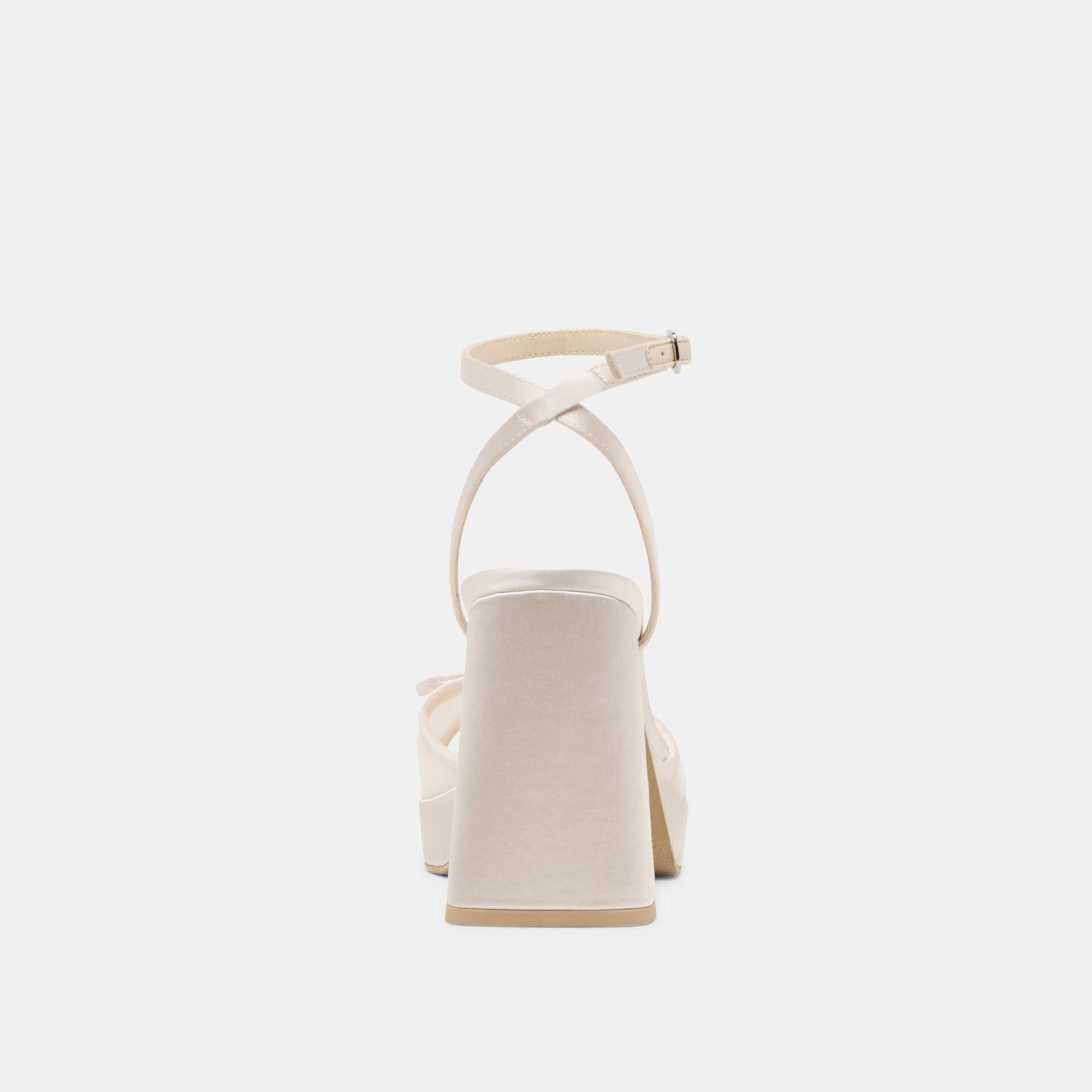 Pandor White Tulle Heels