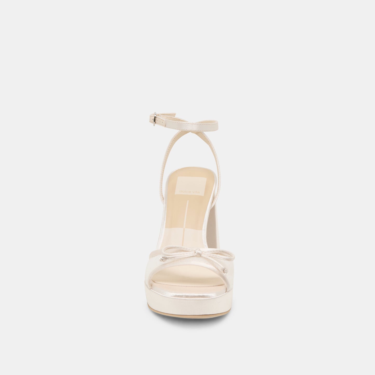 Pandor White Tulle Heels