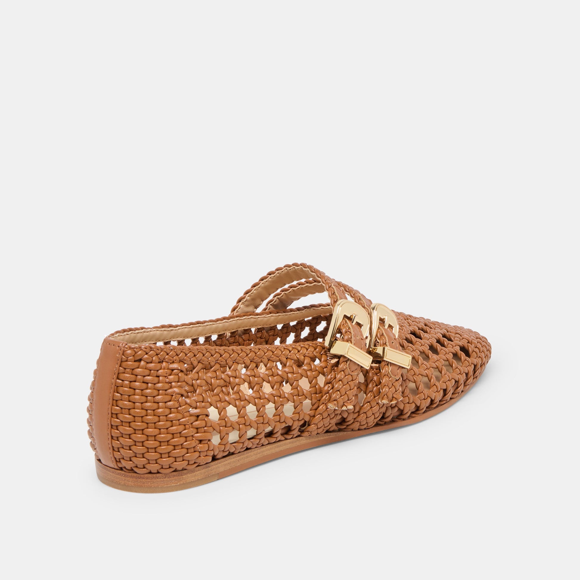 Baylee Saddle Woven Stella Ballet Flats