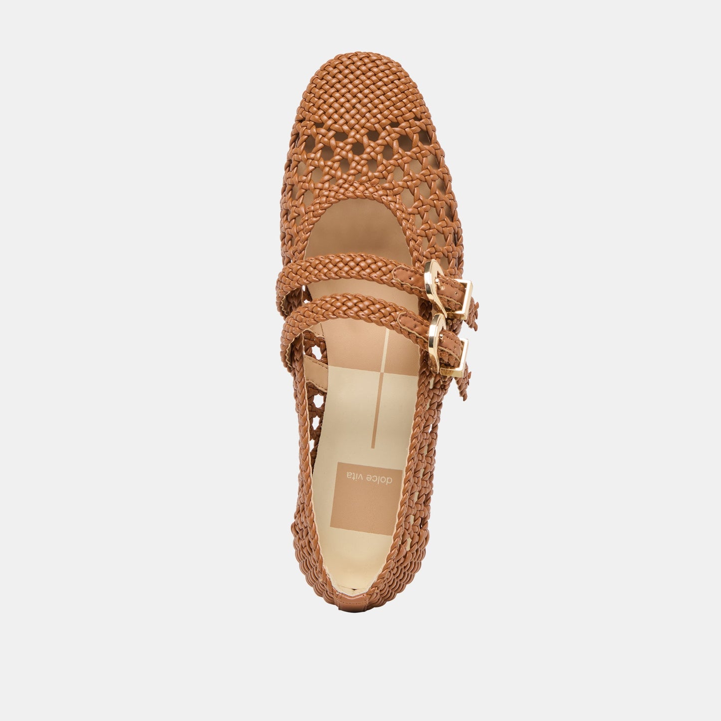 Baylee Saddle Woven Stella Ballet Flats