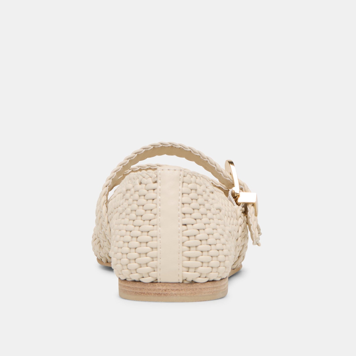 Baylee Creme Woven Stella Ballet Flats