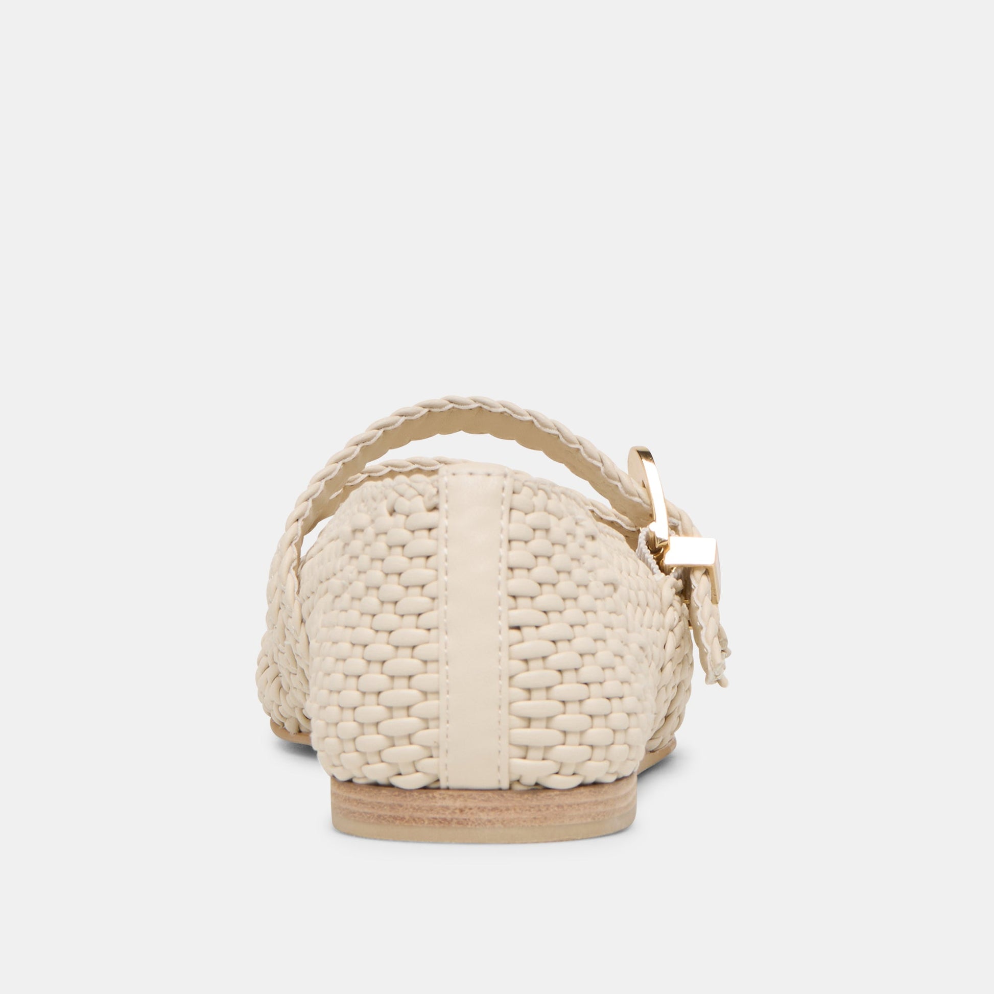 Baylee Creme Woven Stella Ballet Flats