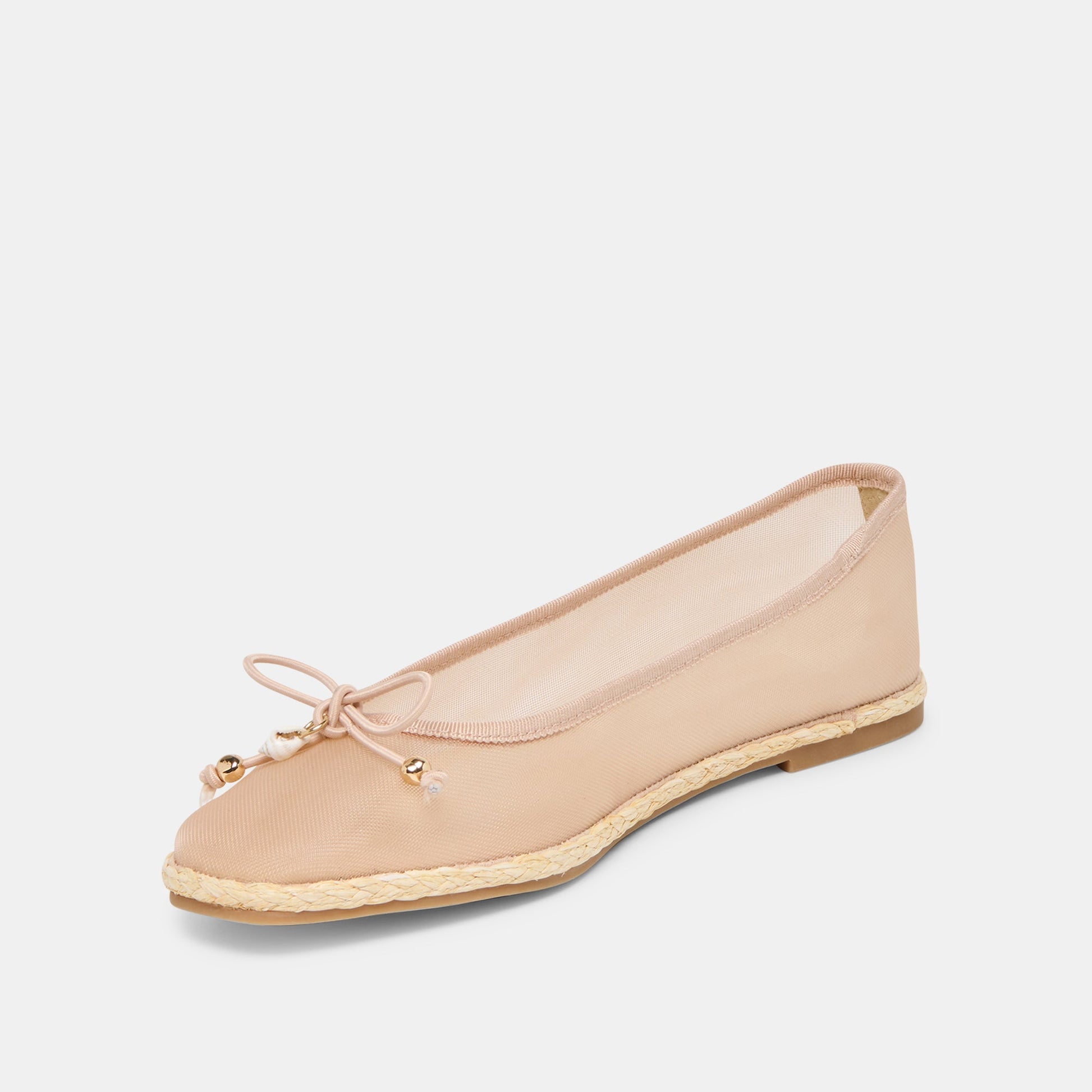 Tianna Mesh Blush Mesh Ballet Flats