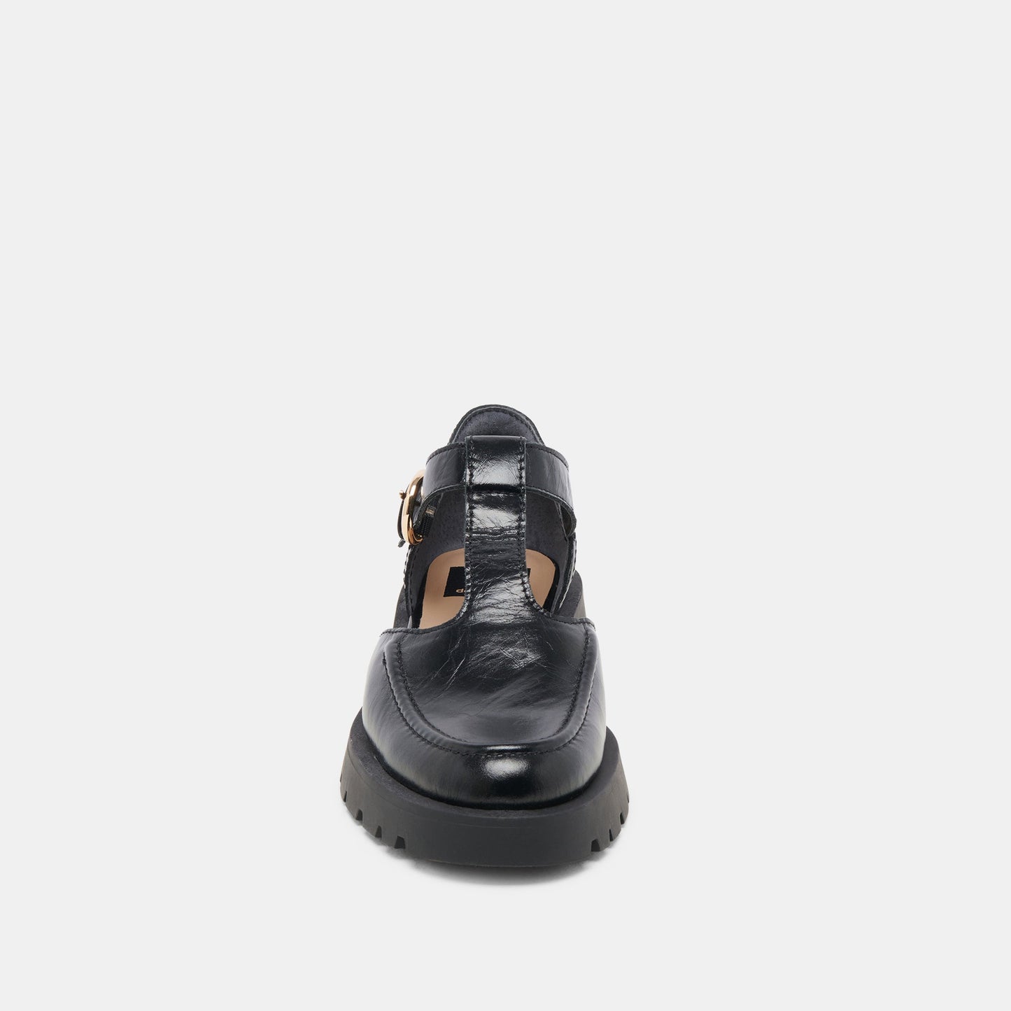 EMILIO FLATS MIDNIGHT CRINKLE PATENT LEATHER
 – Dolce Vita