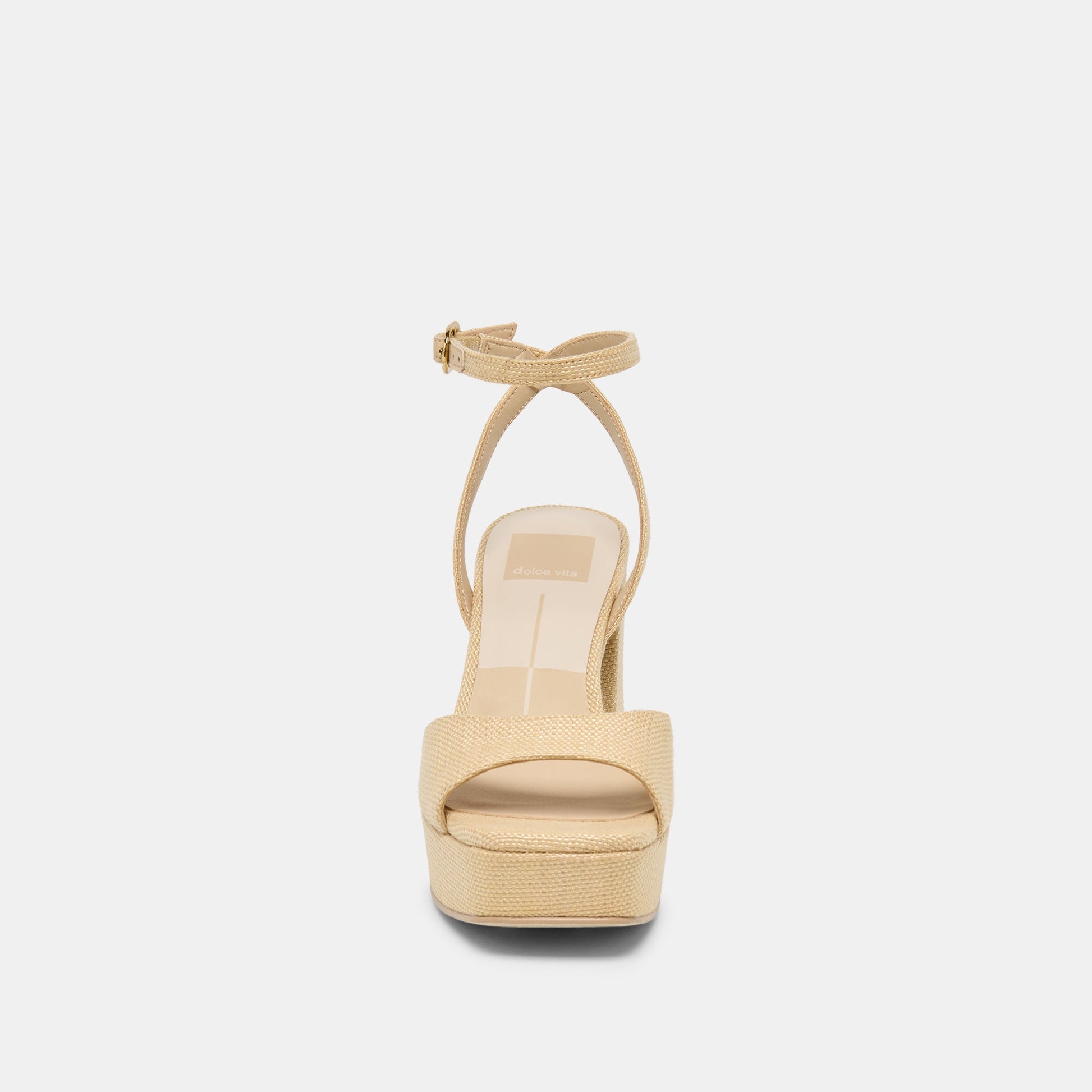 Felica Natural Raffia Heels