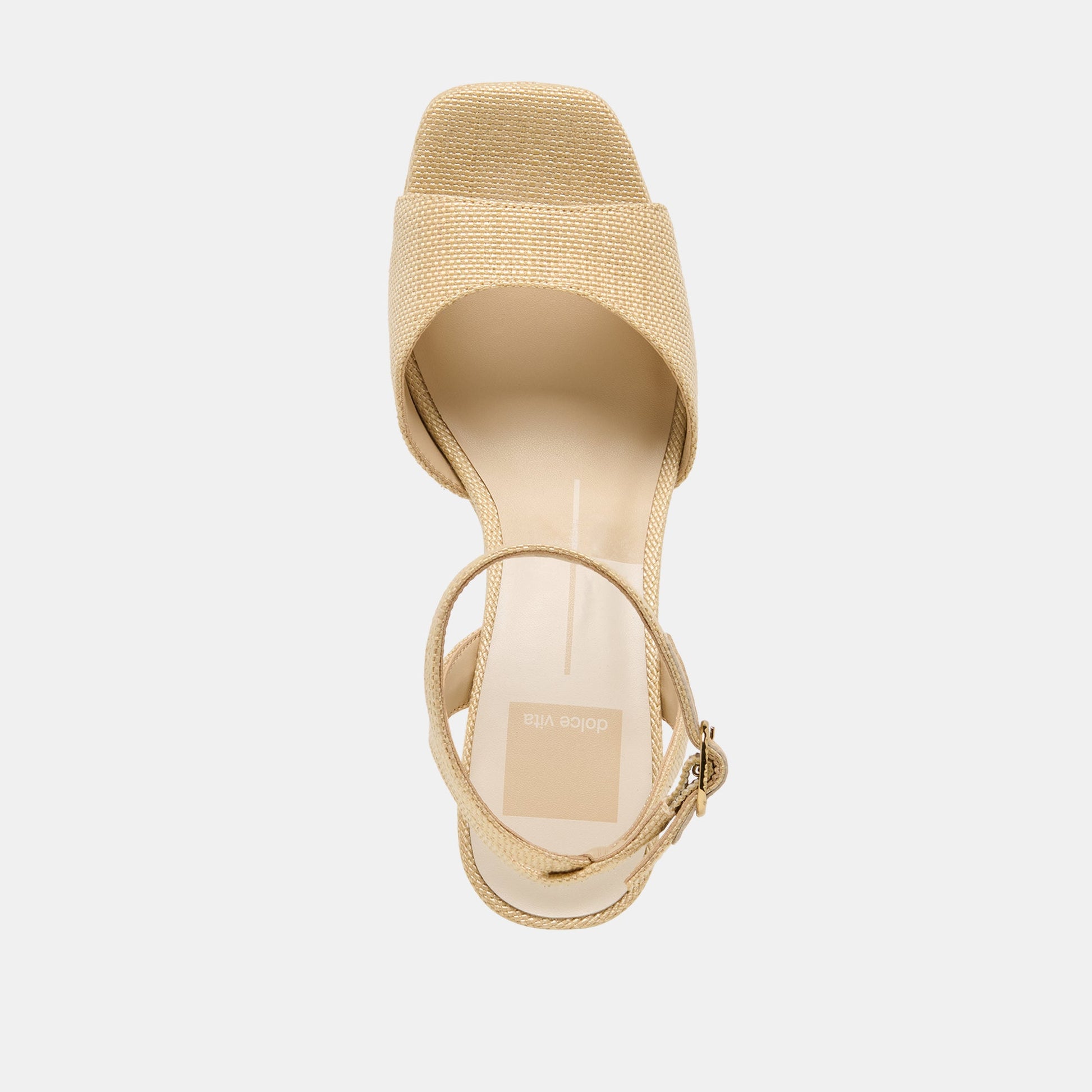 Felica Natural Raffia Heels