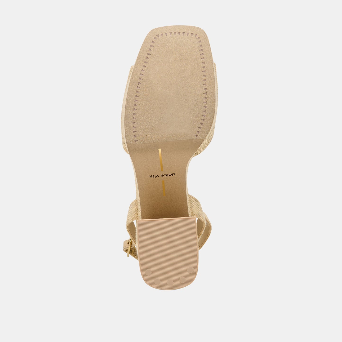 Felica Natural Raffia Heels
