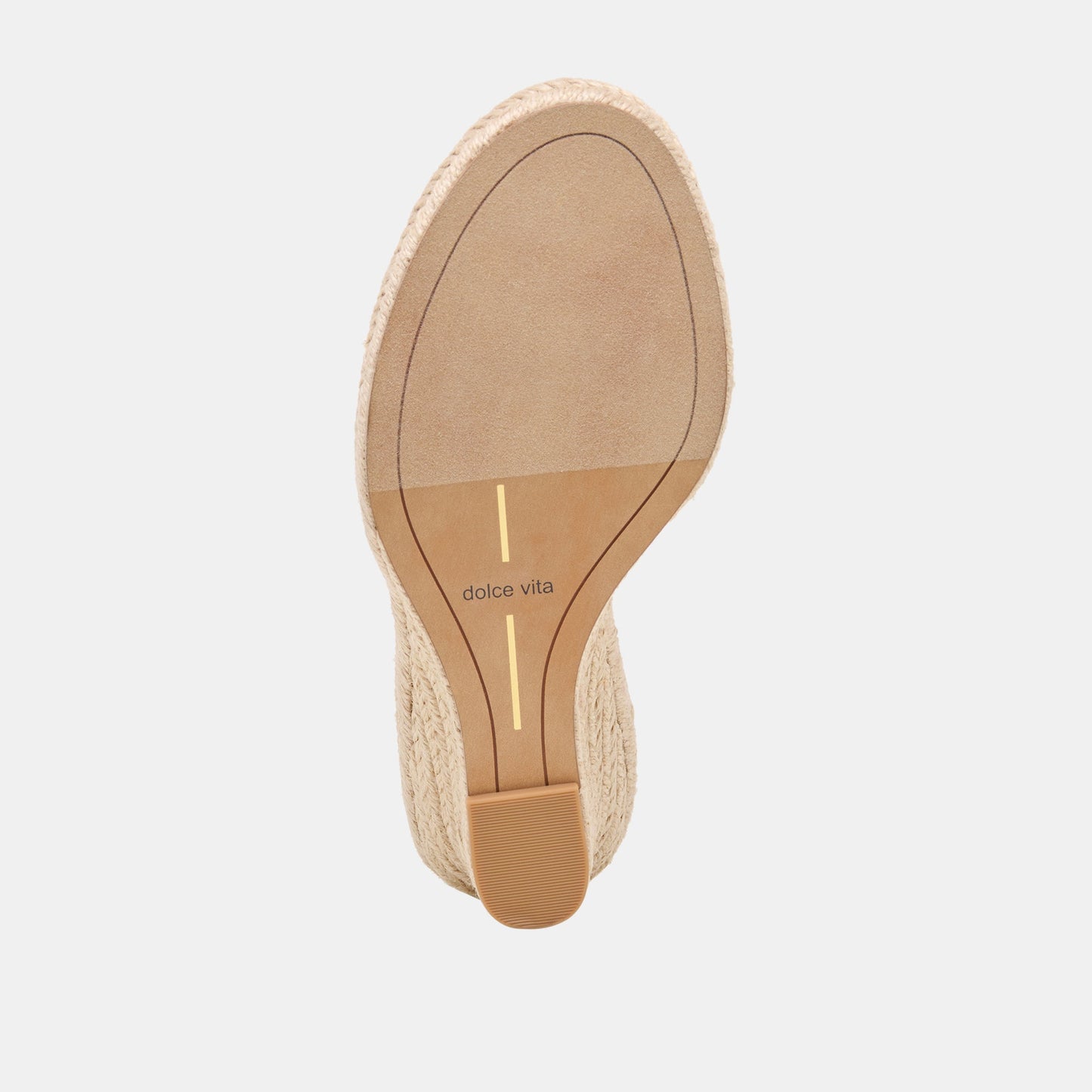 Vaya Ecru Linen Wedges