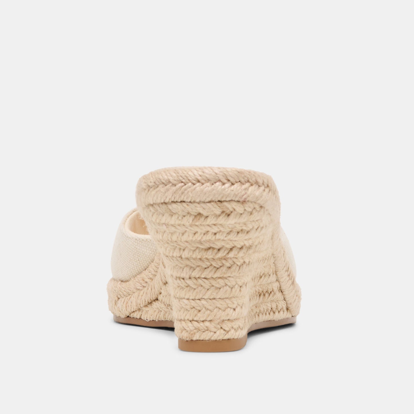 Vaya Ecru Linen Wedges
