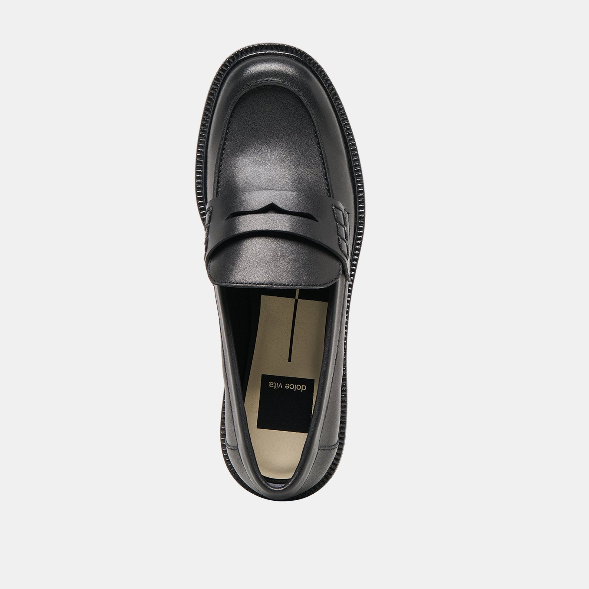 Tiggy Black Leather Loafers