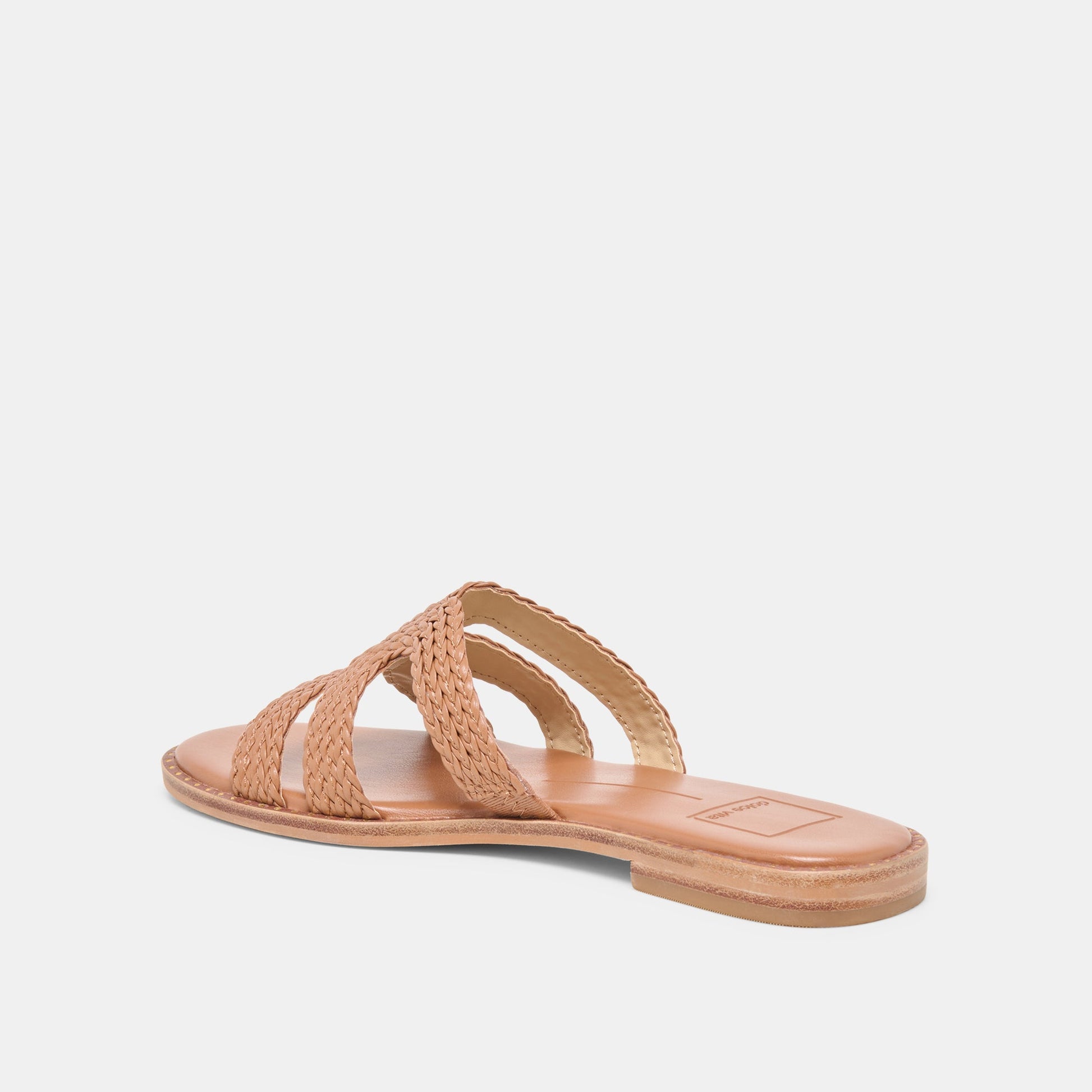 EMON Caramel Stella Slide Open-Toe Sandals