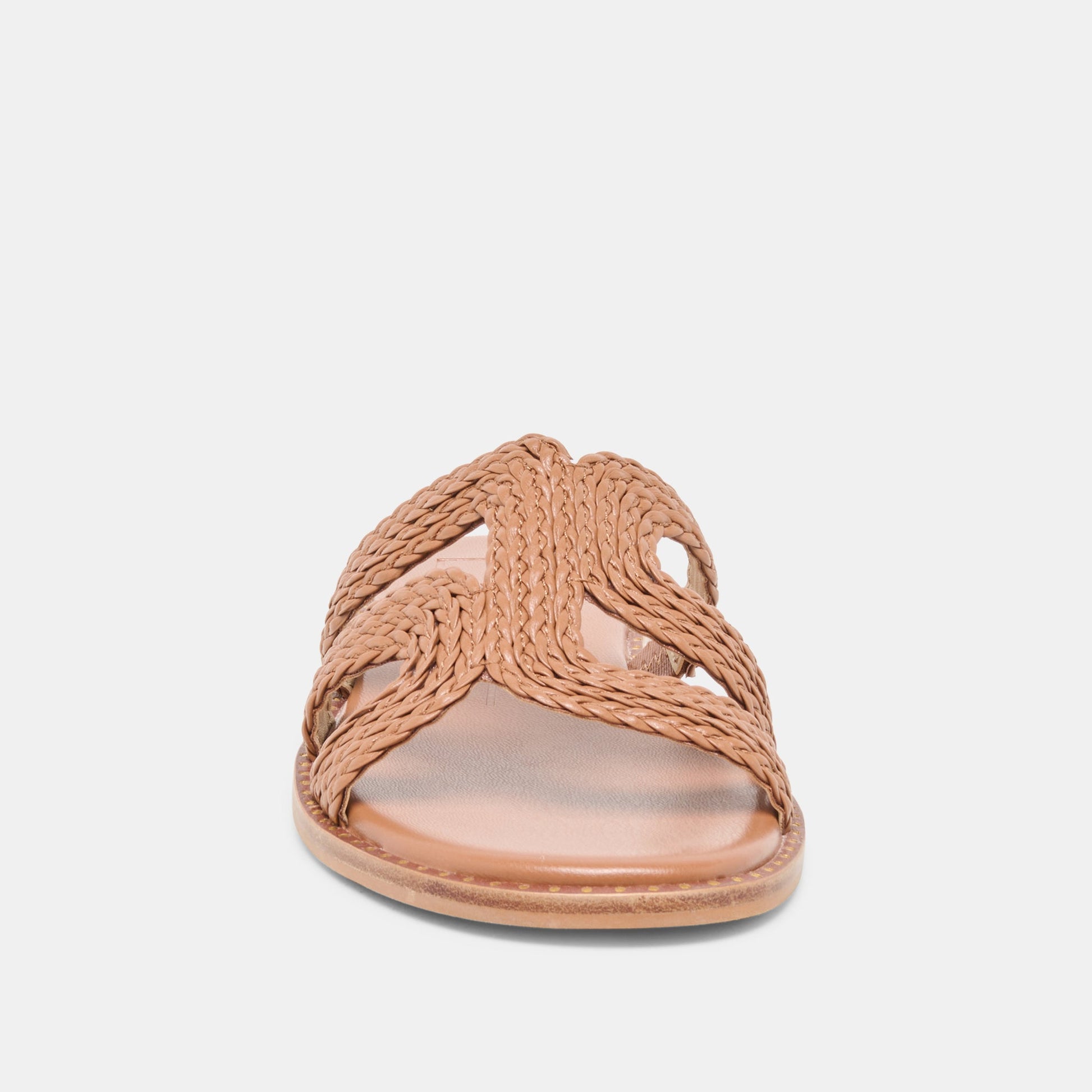 EMON Caramel Stella Slide Open-Toe Sandals