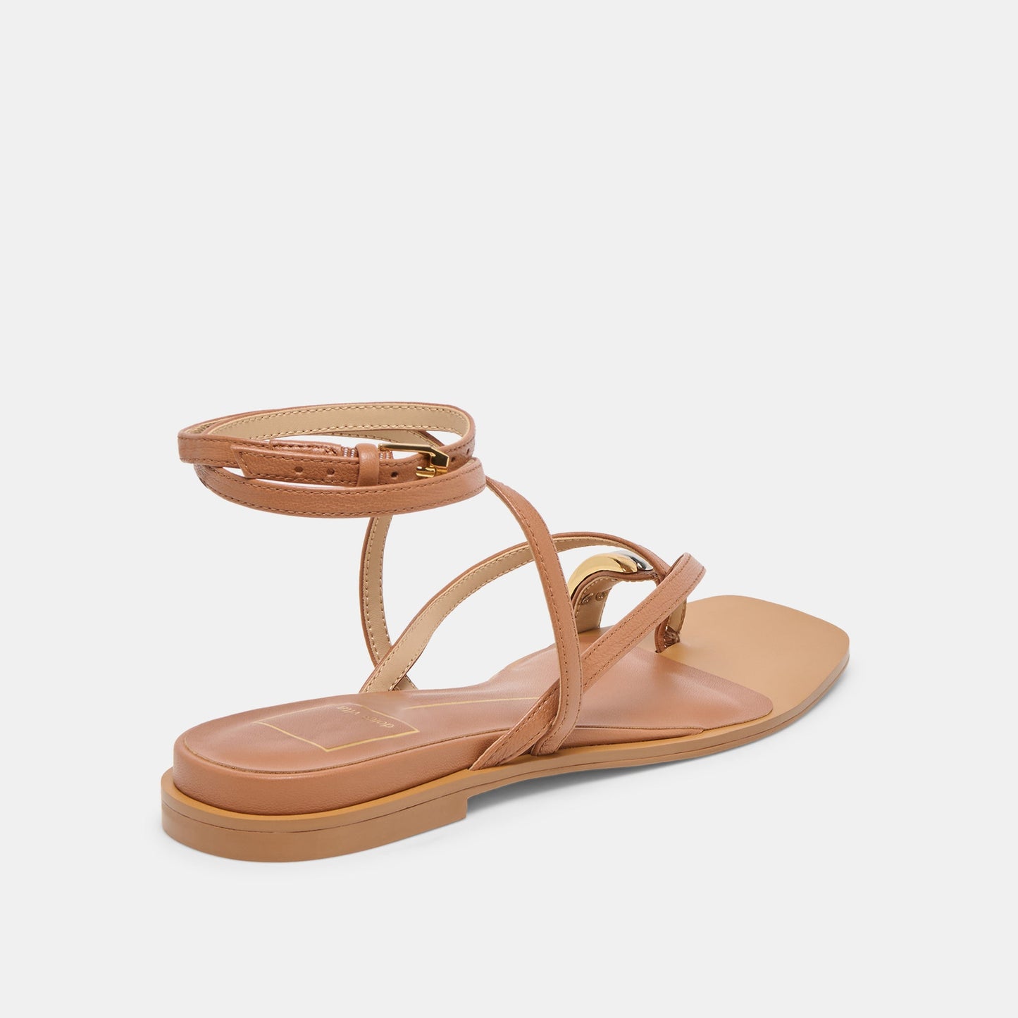 Tyrice Espresso Leather Sandals