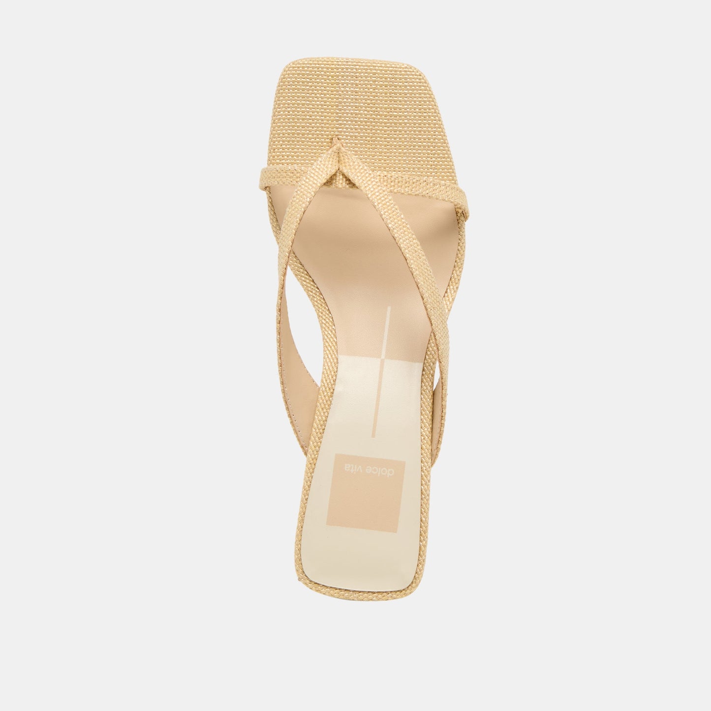 Brevel Natural Raffia Heels