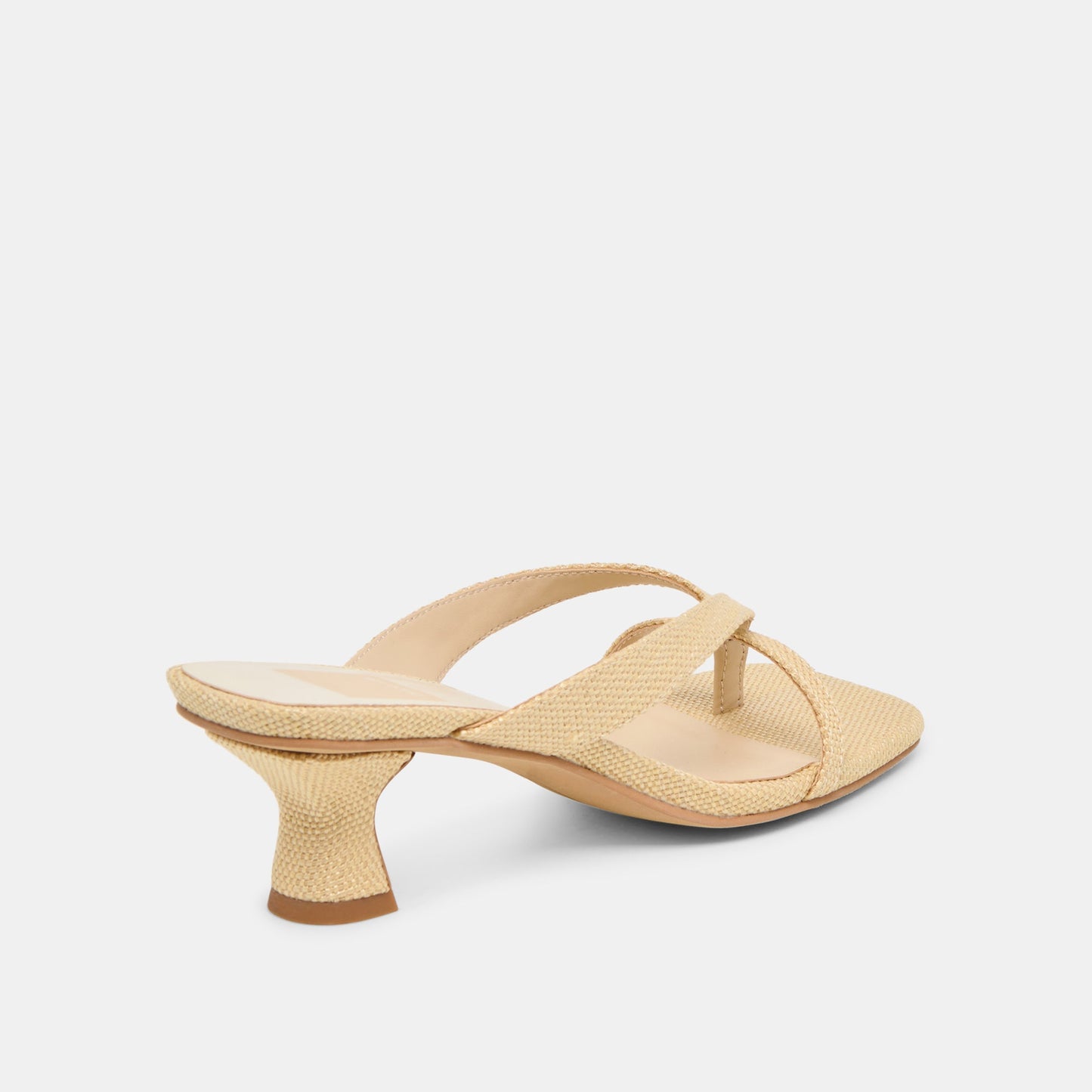Brevel Natural Raffia Heels