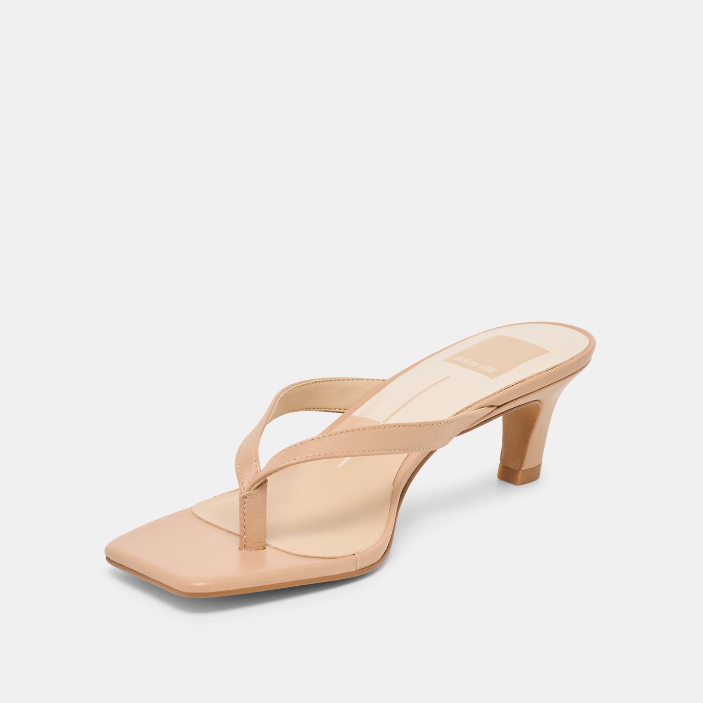 Ramia Cafe Leather Heels