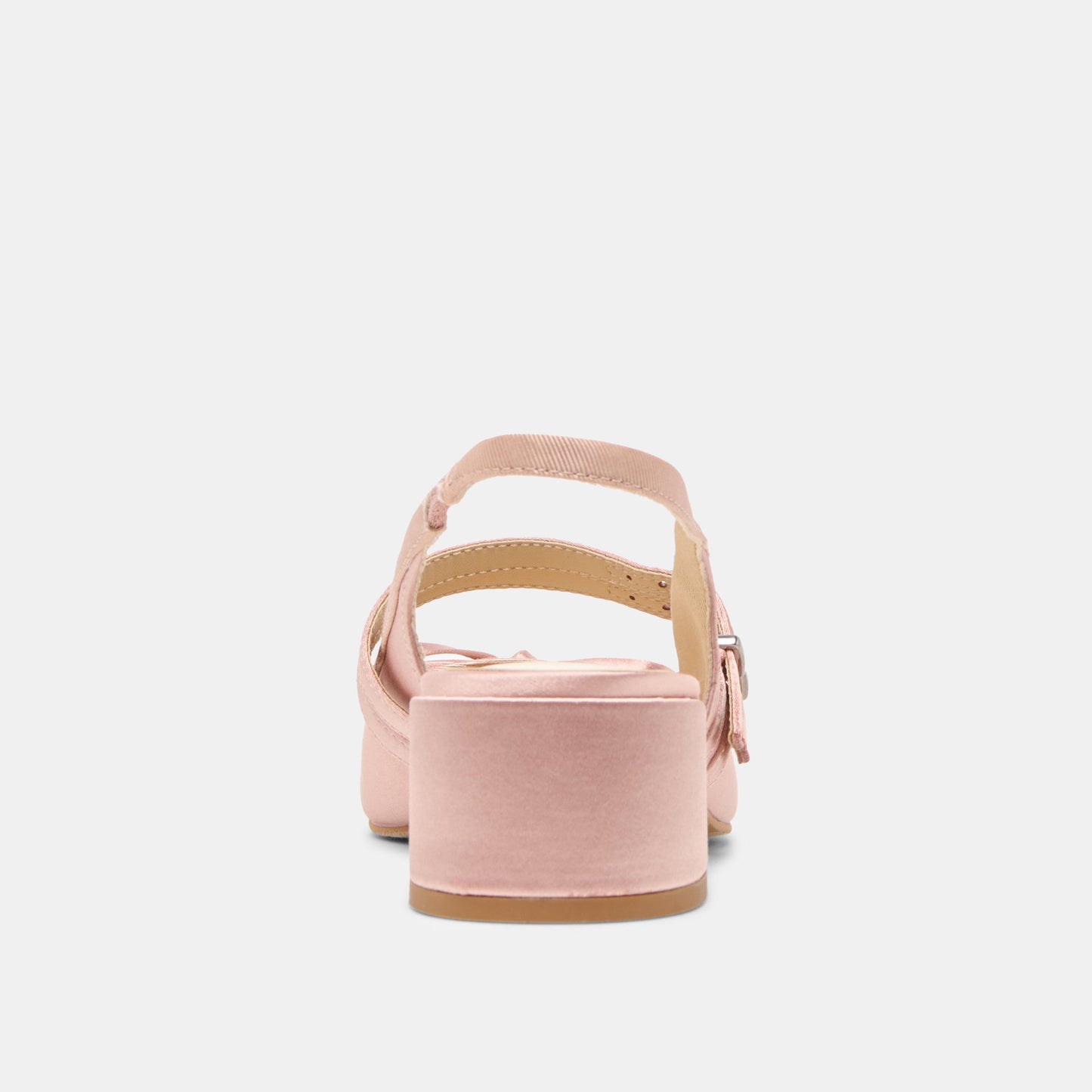 Loris Blush Satin Heels