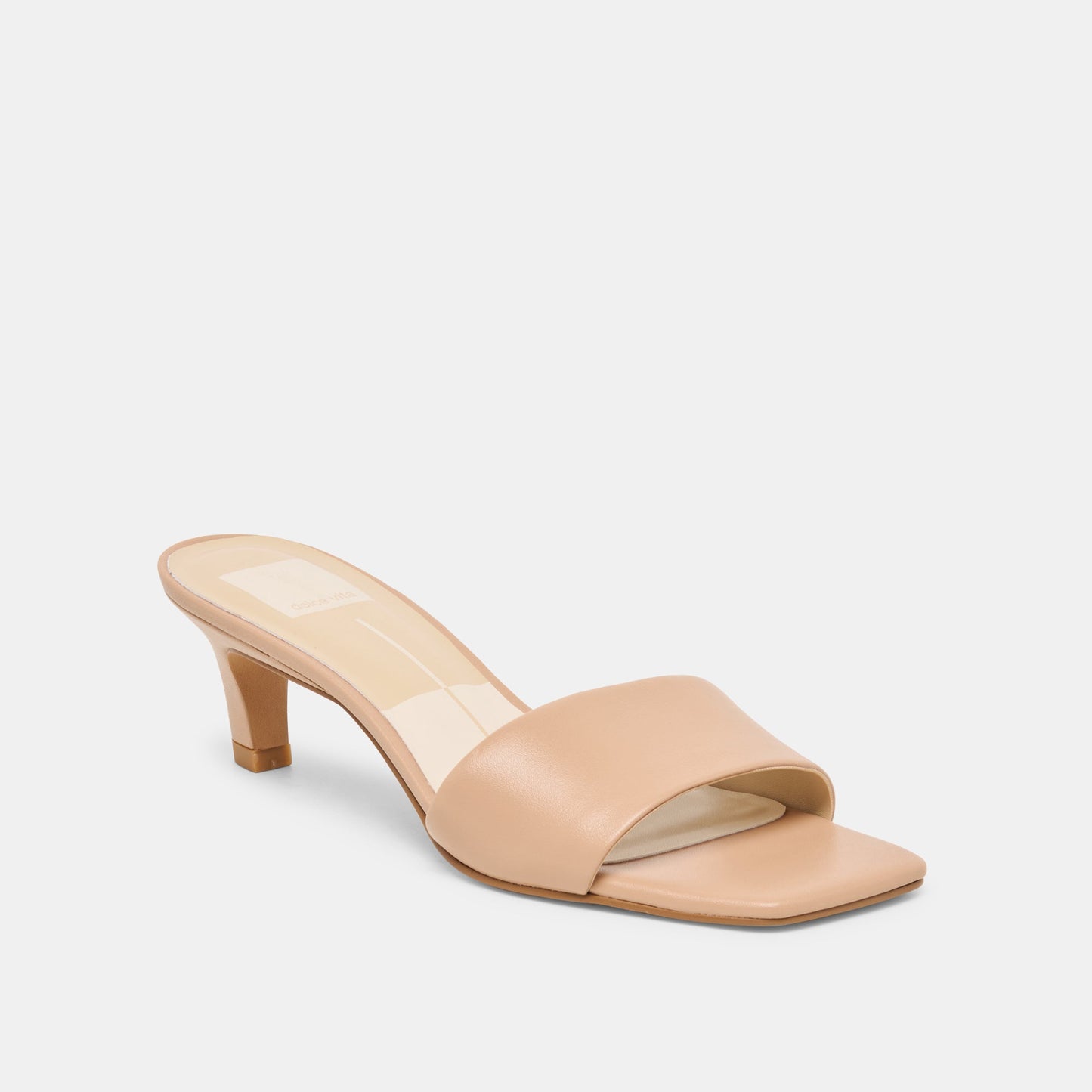 Rexa Light Tan Leather Heels