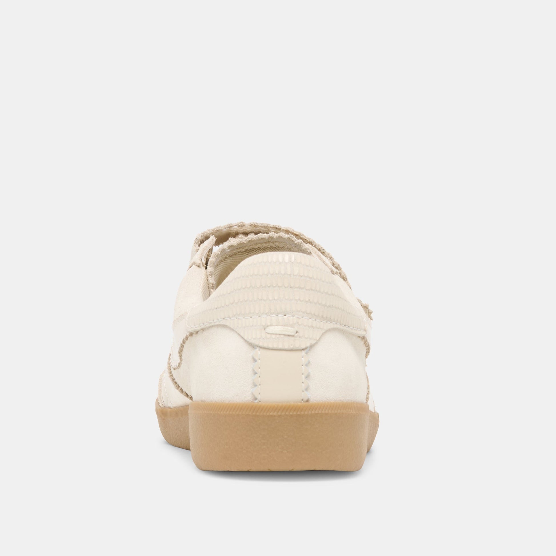 Merit Velcro Ivory Leather Sneakers