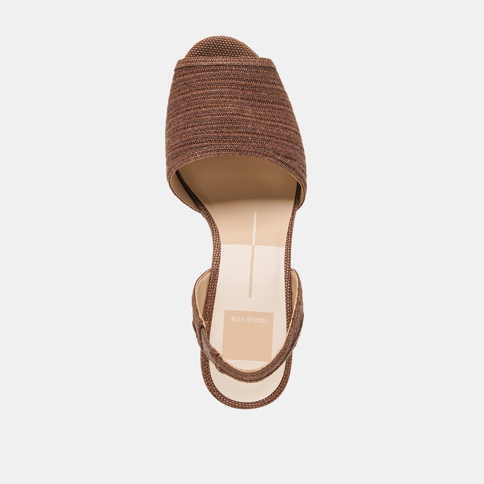 Akera Cocoa Raffia Wedges