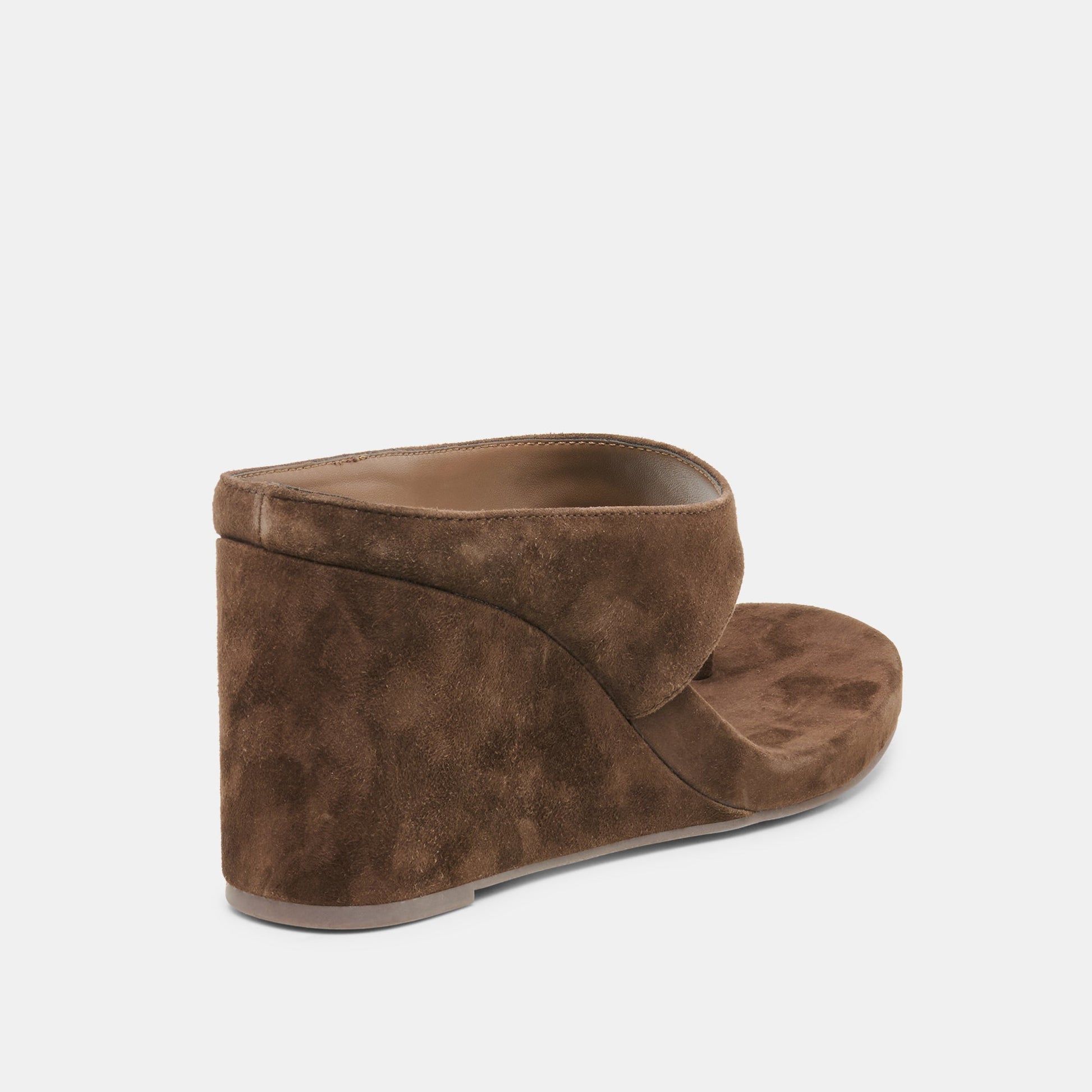 Hinna Dk Brown Suede Wedges