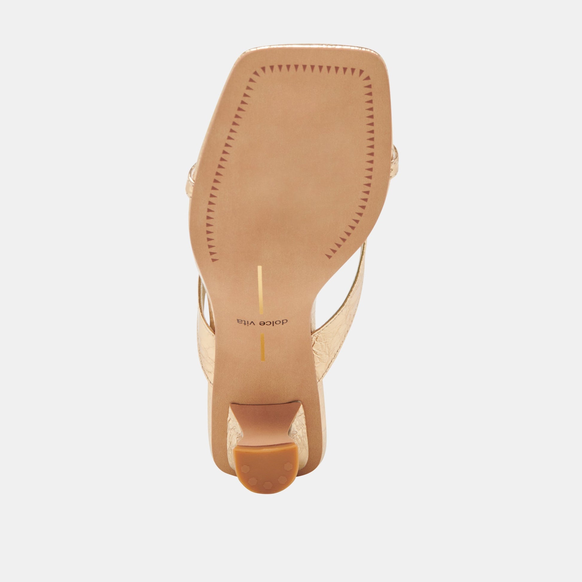 BREVEL HEELS GOLD DISTRESSED LEATHER
 – Dolce Vita