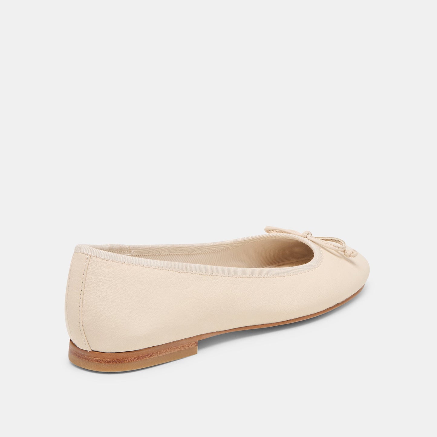 Ritla Bone Leather Ballet Flats