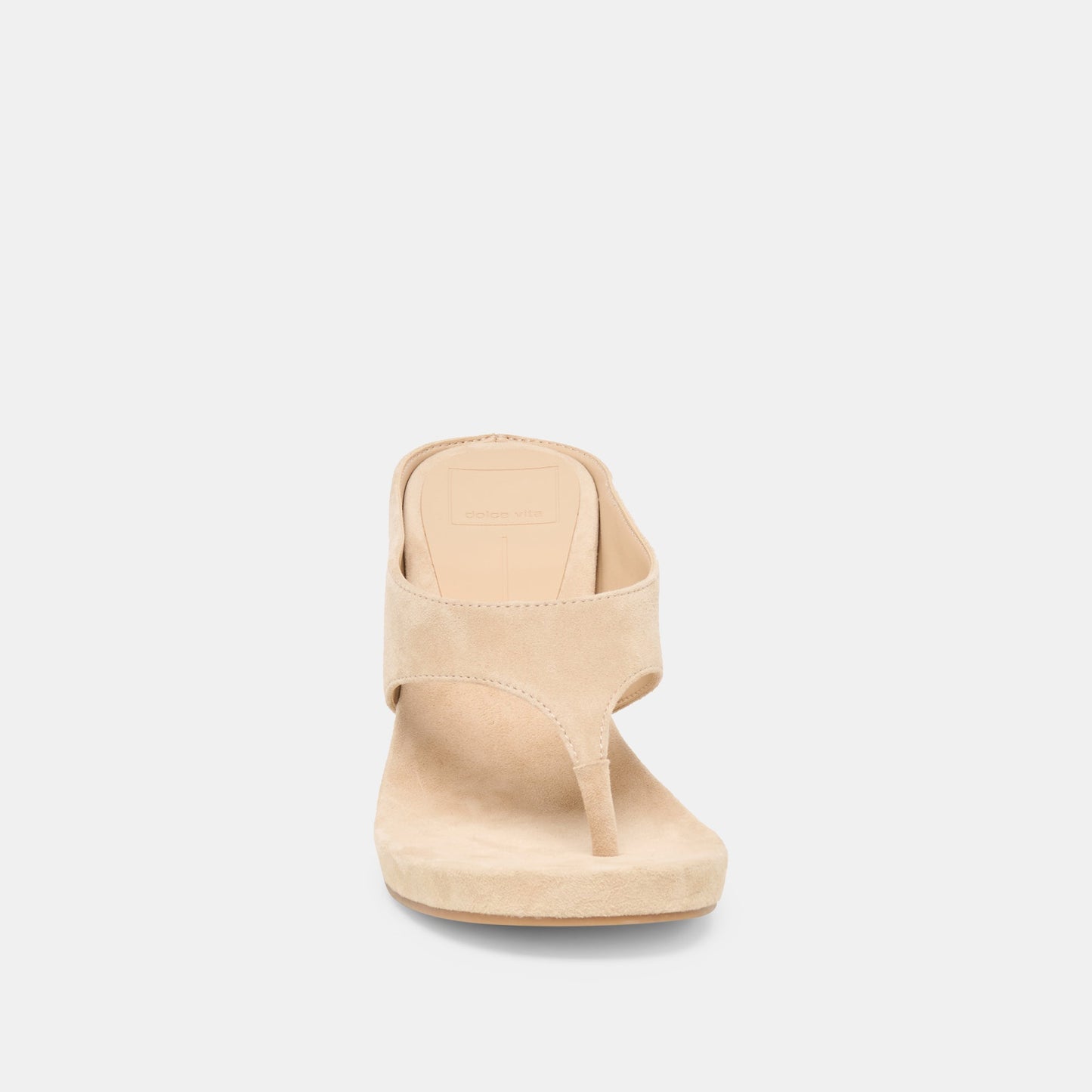 Hinna Camel Suede Wedges