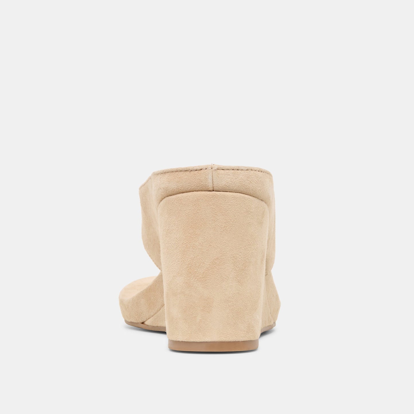Hinna Camel Suede Wedges