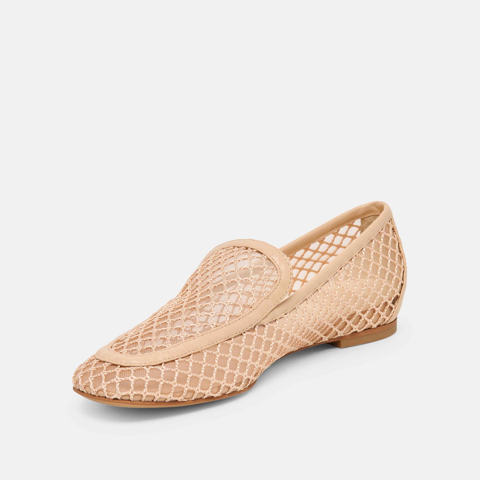 Kiala French Vanilla Mesh Loafers