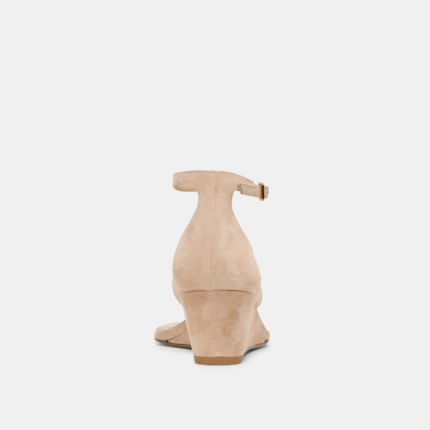 Quinny Bamboo Suede Wedges