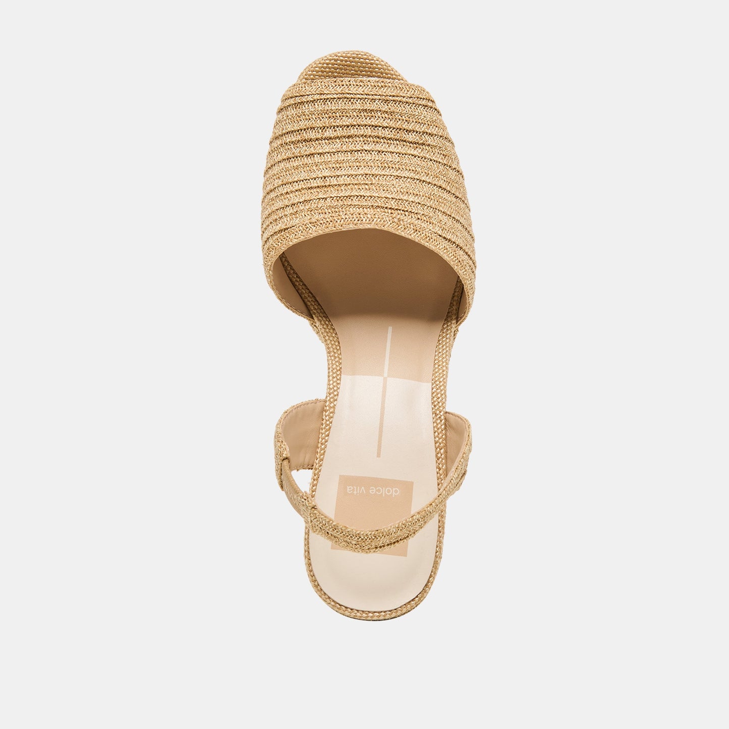 Akera Natural Raffia Wedges