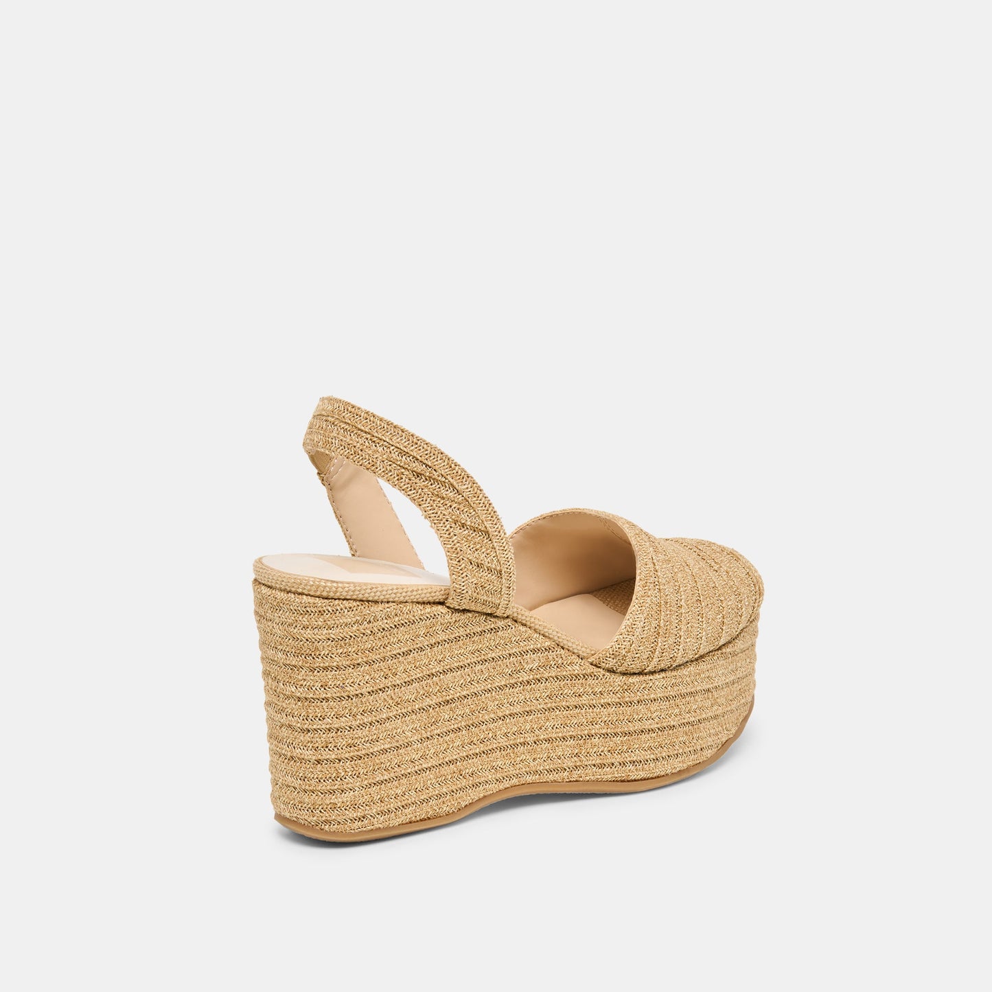 Akera Natural Raffia Wedges