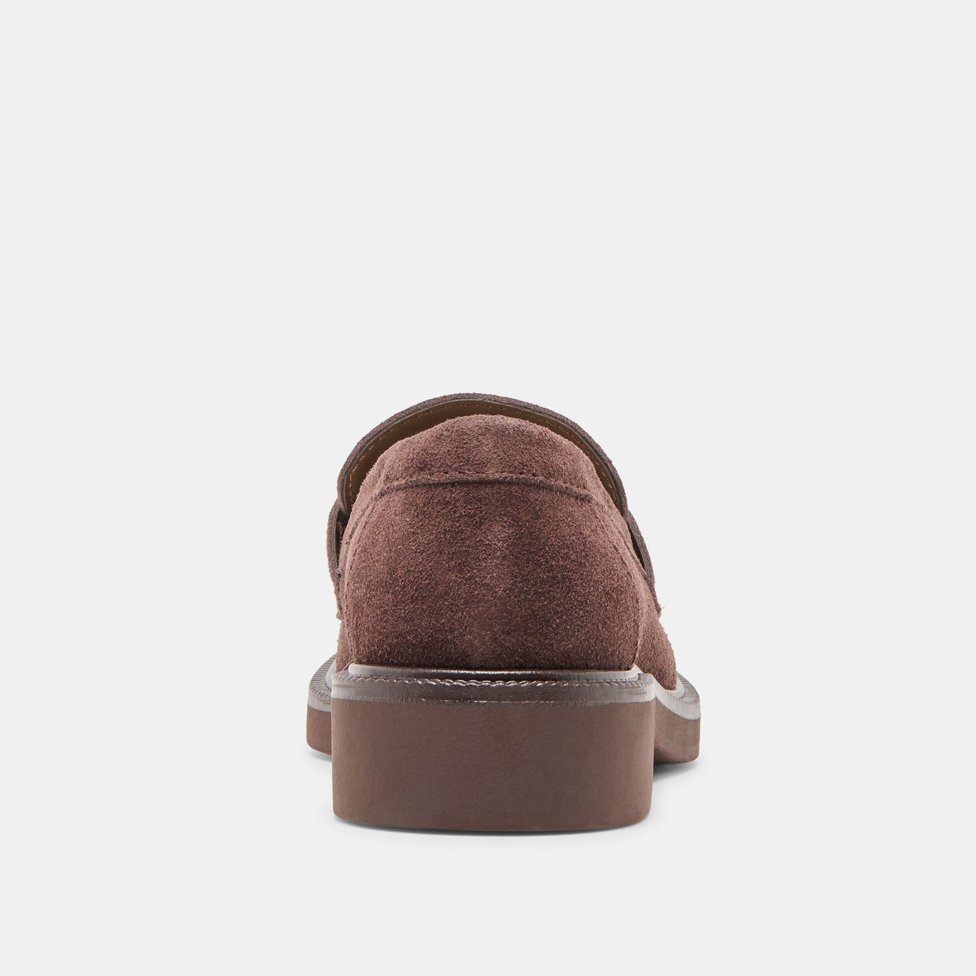 Tiggy Mahogany Suede Loafers