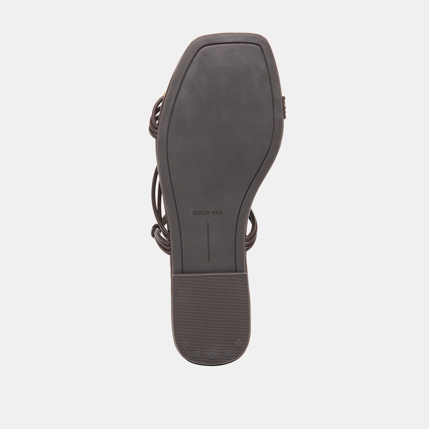LYNDEE BEAD Espresso Stella Strappy Open-Toe Sandals