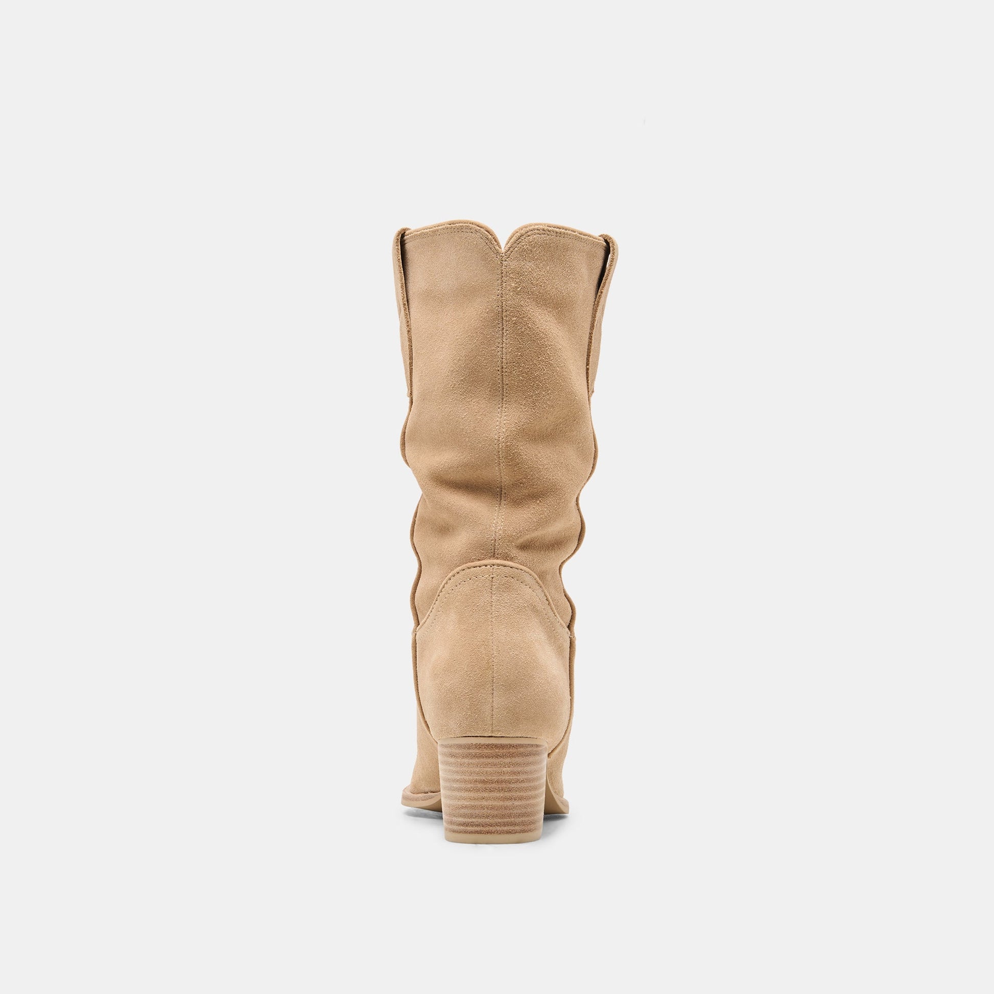 Vergil Camel Suede Boots