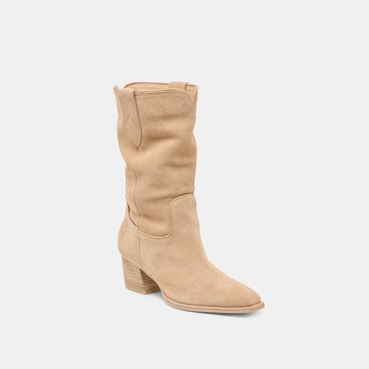 Vergil Camel Suede Boots