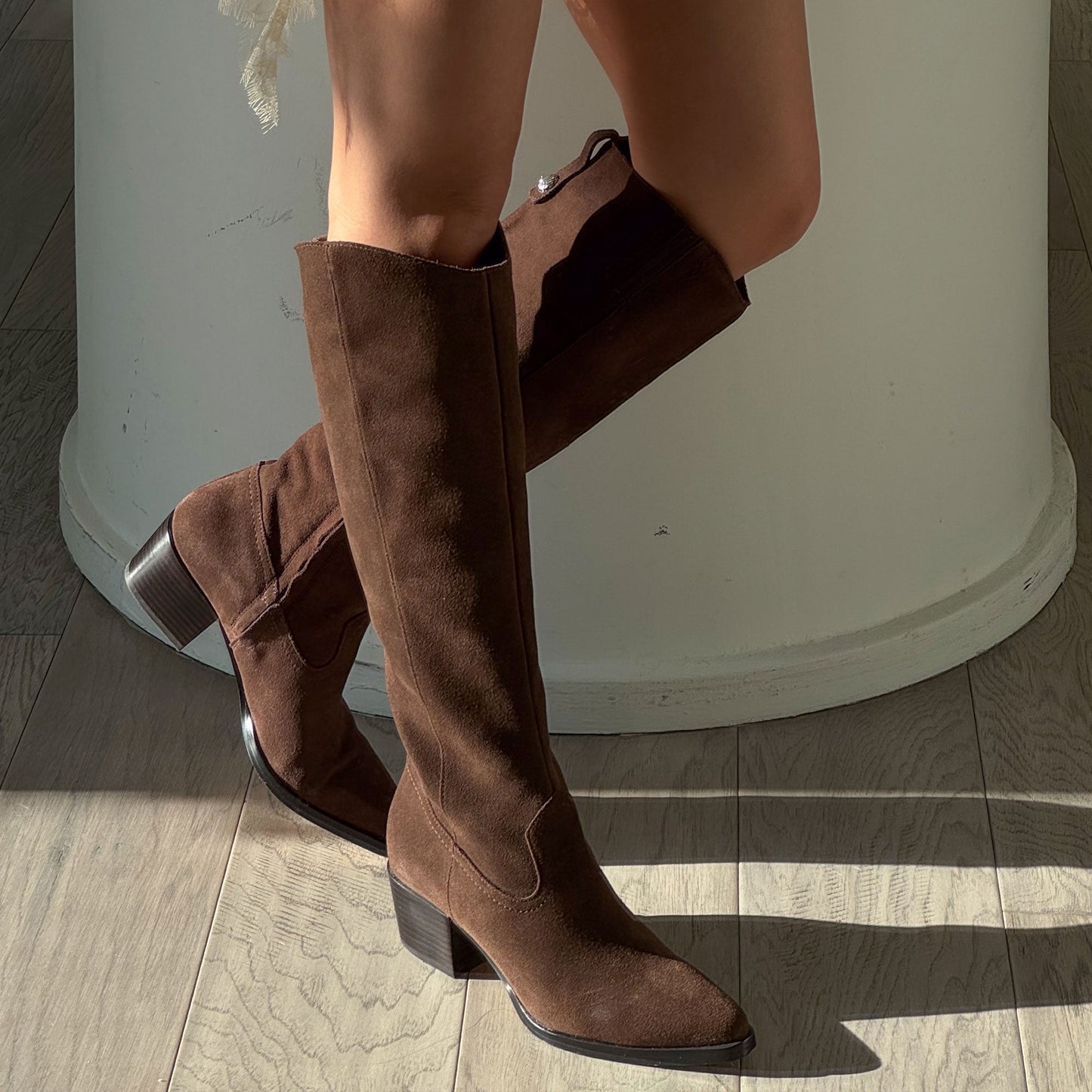 Virona H2O Waterproof Dk Brown Suede Boots