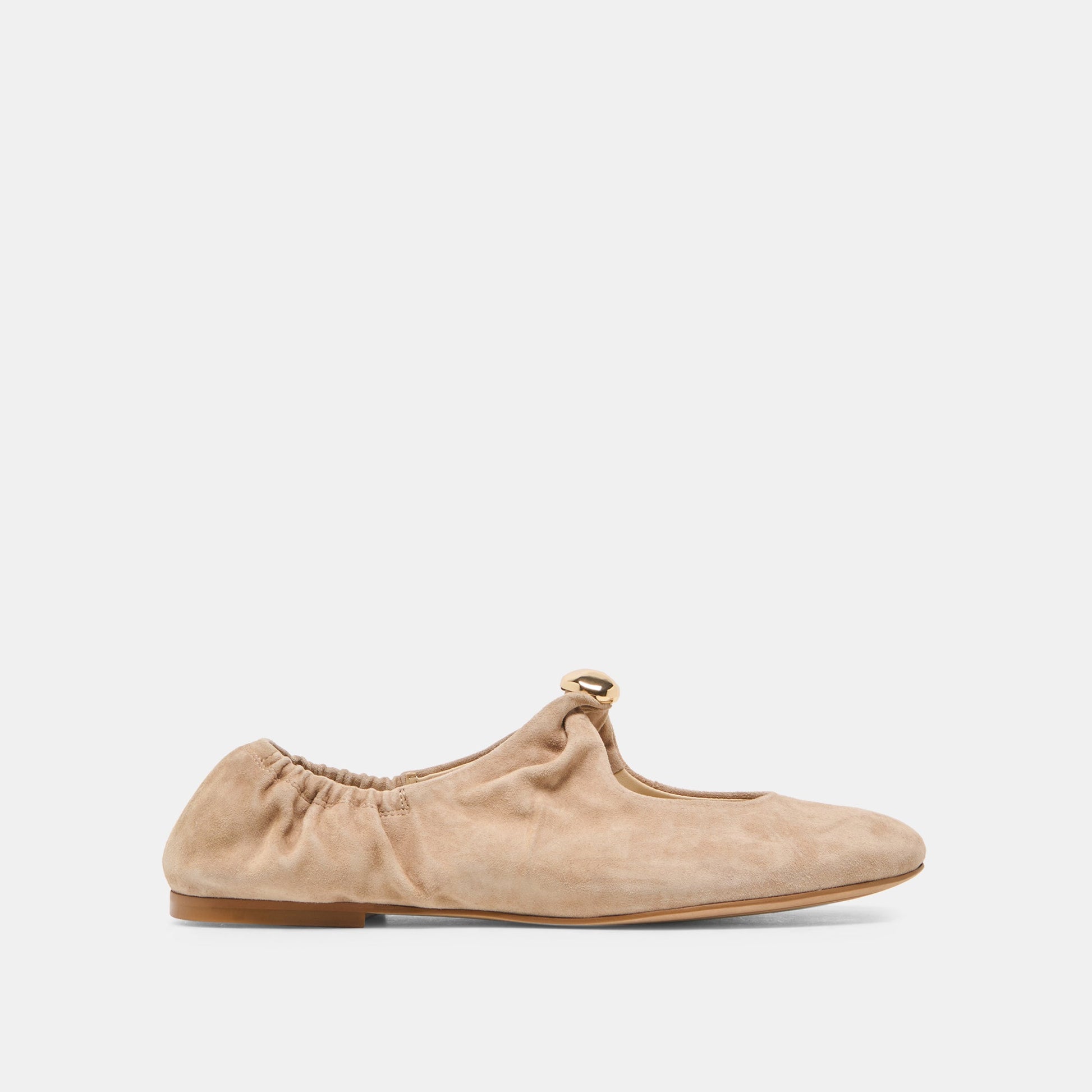 Cornel Camel Suede Flats