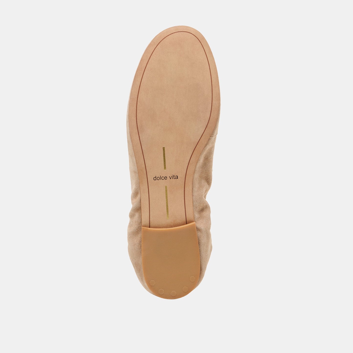 Cornel Camel Suede Flats