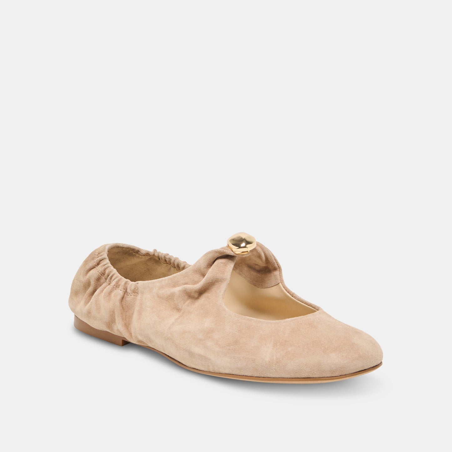 Cornel Camel Suede Flats